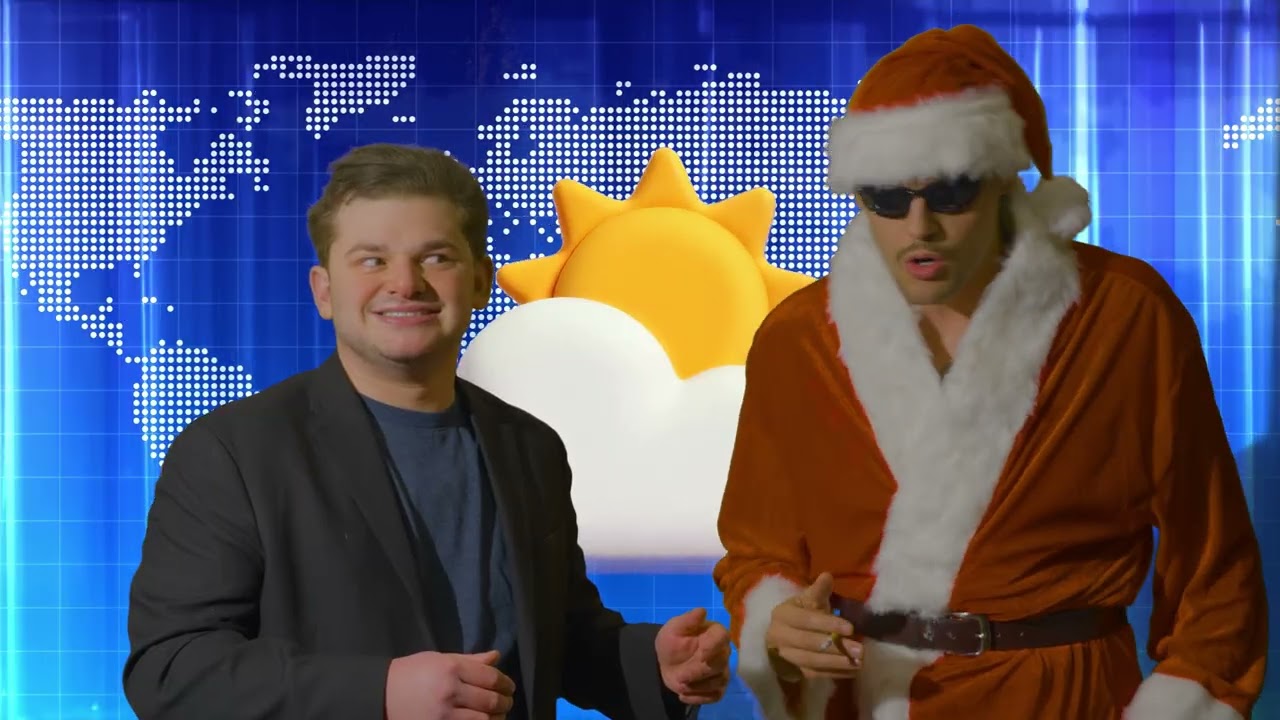 Weatherman Santa