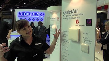 Airflow Ventilation Product - The QuietAir fan