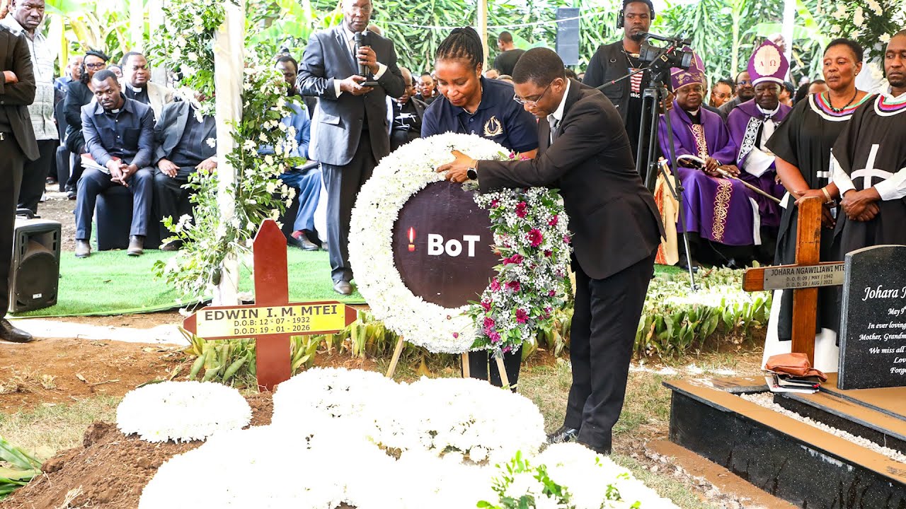 GAVANA TUTUBA ASHIRIKI MAZISHI YA HAYATI EDWIN MTEI JIJINI ARUSHA