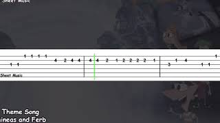 Phineas & Ferb Theme Song Tab - Guitar Tab