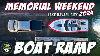 Memorial Weekend 2024 || Lake Havasu Boat Ramp || Windsor Beach