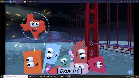 Stack the States 2 Explosions #1 - A long explosion