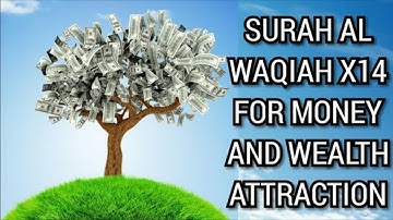 RUQYAH FOR RIZQ, MONEY AND WEALTH ATTRACTION SURAH AL WAQIAH X7 FOR MONEY AND WEALTH ATTRACTION