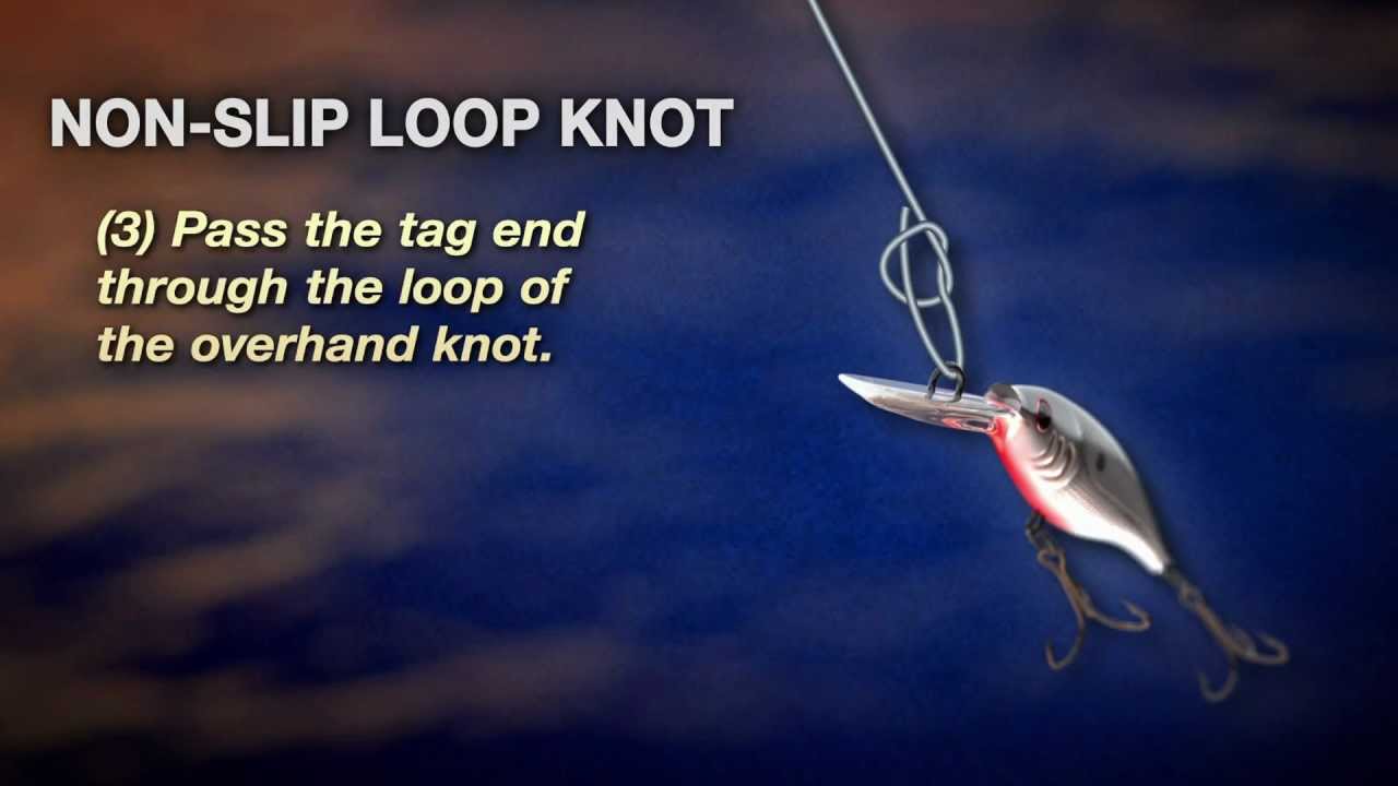 How to tie a Non-Slip Loop Knot by PENN 