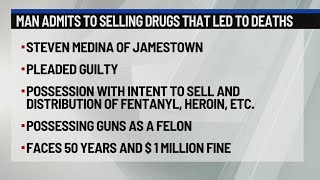 Jamestown man admits to selling heroin, fentanyl that resulted in 2 fatal overdoses