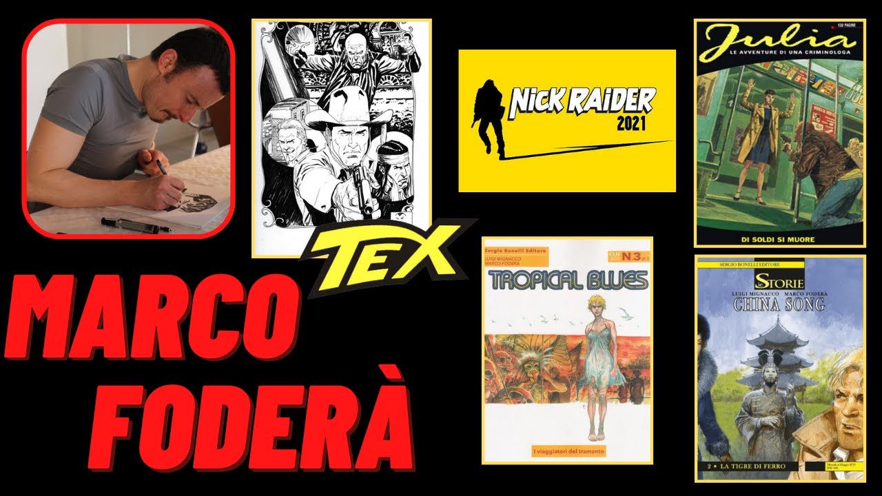 3 Chiacchiere con Marco Foderà - Disegnatore e fumettista