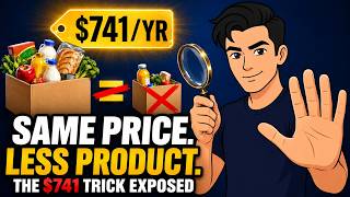 Grocery Prices Are Up $741 a Year and It's Not All Inflation — The Shrinkflation Trick Explained