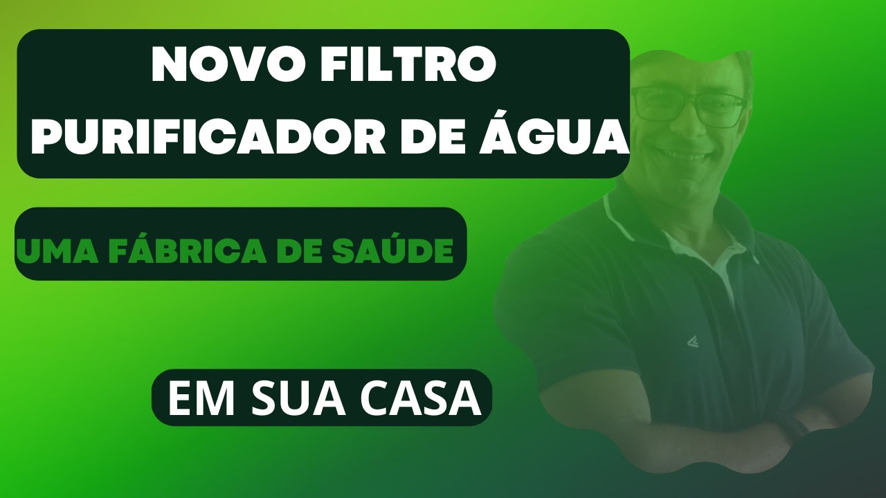 Novo filtro purificador, magnetizador e mineralizador da TIMOL!! - YouTube