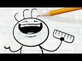 Pencilmate Grows Hair! -in- "Hairdo's and Dont's" Pencilmation Cartoons