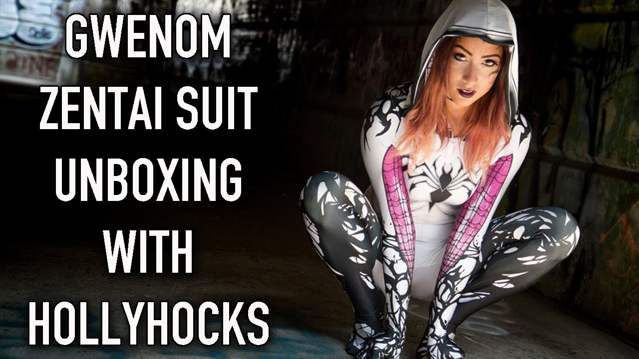 Zentai Zone Unboxing with Hollyhocks - Gwenom
