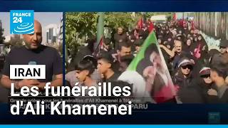 Iran : grande prière pour les funérailles d'Ali Khamenei à Téhéran • FRANCE 24