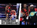 Keyshawn Davis Best Combinations and Knockouts | Davis Returns in Co-Feature Sat ESPN