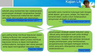 perancangan strategik: tulang belakang kepada pengurusan sekolah
