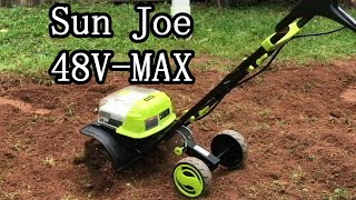 Sun Joe 48V MAX Tiller/ Cultivator Brushless Motor 14