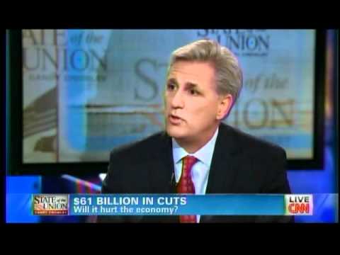 Majority Whip Kevin McCarthy on CNN's "State of th...