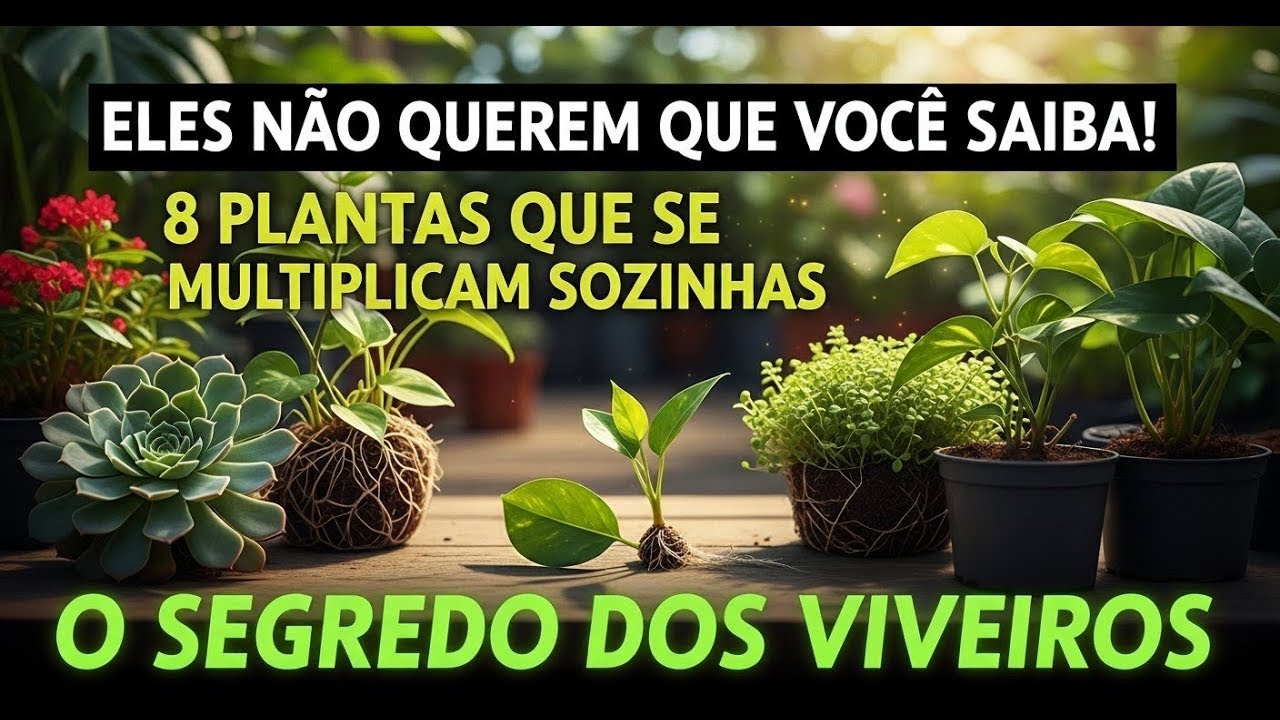 O Segredo Dos Viveiros: 8 Plantas Que Eles Nunca Querem Que Você Saiba Cultivar em Casa #hortaemcasa