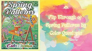 Flip Through of Spring Patterns by Color Questopia