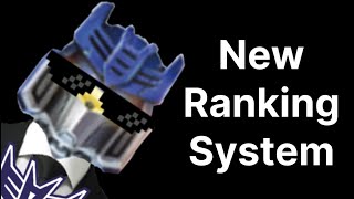 Changing my ranking system