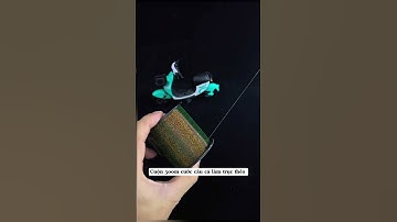 Cuộn 500m cước câu cá làm trục thẻo #fishing #cauca #xuhuong