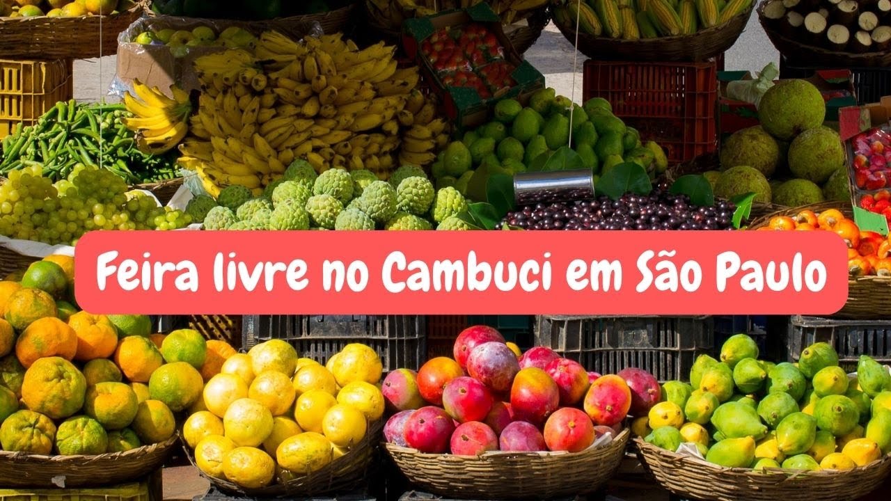 Live - Feira livre no bairro do Cambuci - YouTube