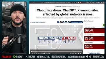 INTERNET IS DOWN, CYBER ATTACK FEARED