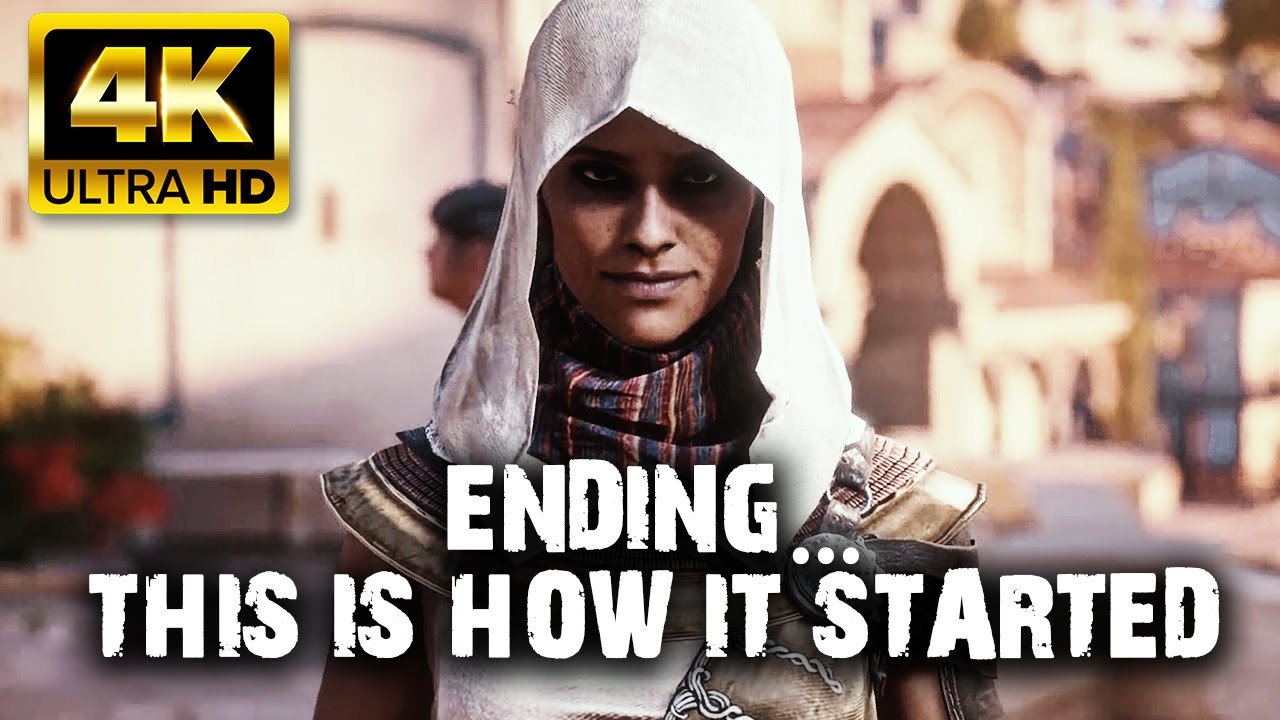 This is How Tthe Creed Started - AC Origins RayTracing Reshade Playthrough 2022 - #16 Ending