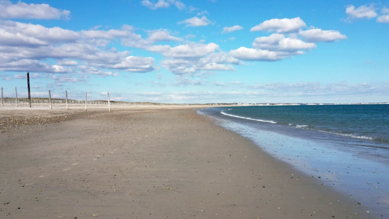 Relaxing Beach Walk - Duxbury Beach Walk in the Fall
