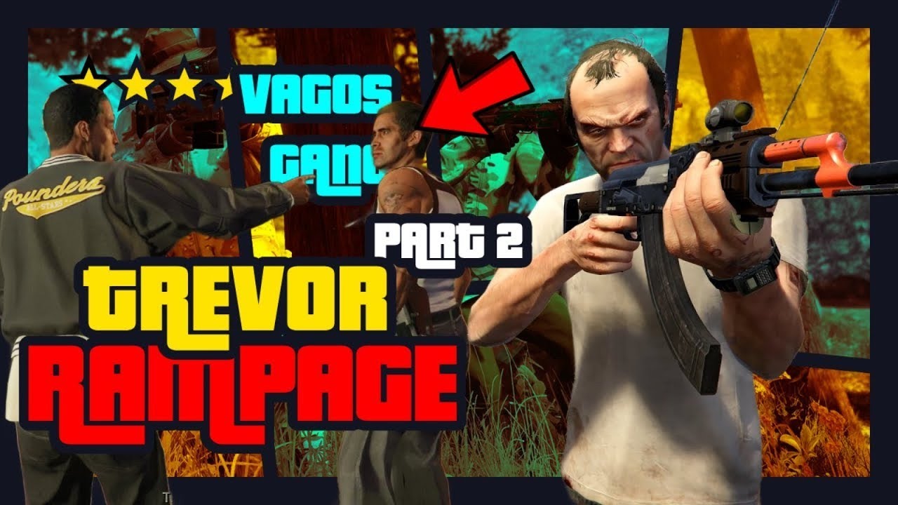 Mad Max Trevor: 30+ Vagos Meet Their Maker (Rampage Gameplay) - GTA 5