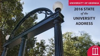 UGA 2016 State of the University Highlights