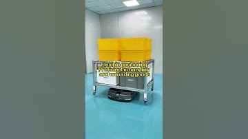 AGV intelligent handling #agv #robot #autonomousvehicle #automobile #amr