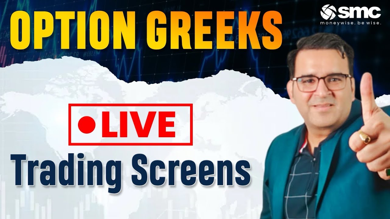 Mastering Option Greeks: Live Trading Screen Tutorial
