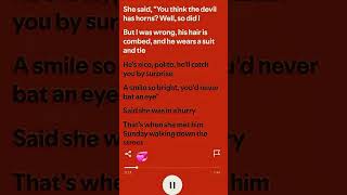 The devil ☠️💞 #song #lyrics #music #spotify #meandmybrokenheartlyrics