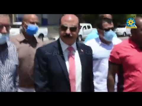 محافظ اسوان مشروع رصف طريق خان اسوان بتكلفة 7 ملايين جنية ومرفق صورة نصية من الخبر 