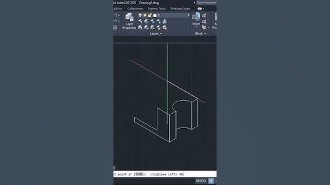Draw a (Isometric View) in Autocad [#2] !!!