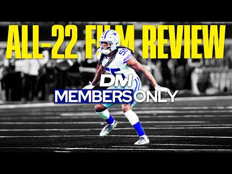 The Dallas Cowboys BEST Defender: Jaishawn Barham All-22 vs. Ravens