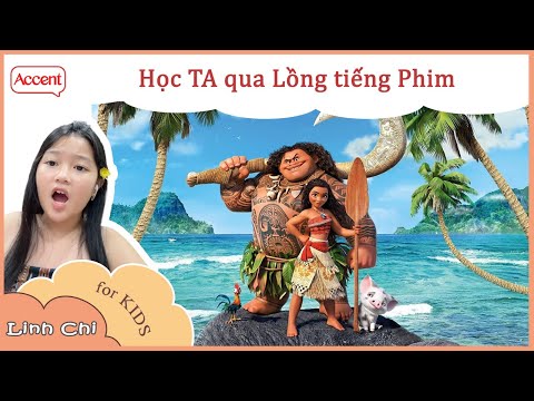 Video HÁT TIẾNG ANH CHUẨN MOANA - LINH CHI | KIDS - youtube