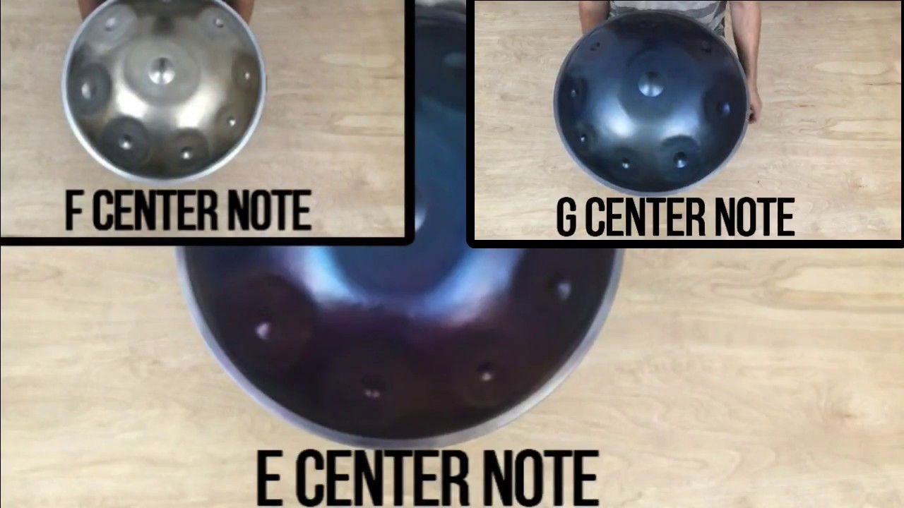 Isthmus handpan- Center note comparison video