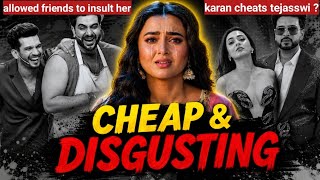 Tejasswi Prakash Being Insulted By Karan Kundrra &amp; Arjun Bijlani | Laughter Chef Cast Is Problematic