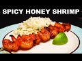 Chipotle-glazed shrimp with garlic lime rice