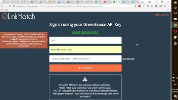 LinkMatch For Greenhouse / LinkedIn - Quick Setup Guide