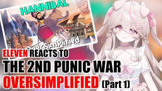 European Reacts To The Second Punic War - Oversimplified (Part 1) | ELEVEN REACTS!