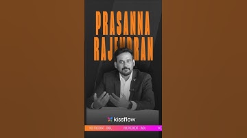 Low-Code + AI: The Future of Enterprise Innovation | Prasanna Rajendran | Kissflow