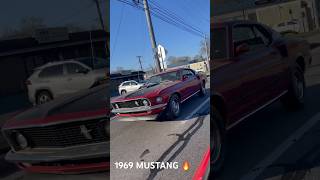 SUPER RARE 1969 MUSTANG STILL DRIVING THE STREETS! #mustang #musclecar #americanmuscle #viral