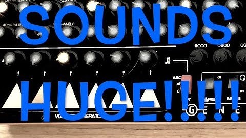 Generator and Polymath - filter modulation