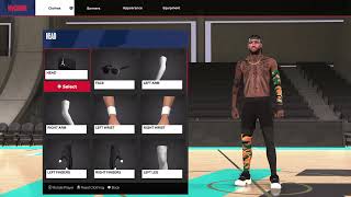NBA 2K24 How to equip custom shoes in REC