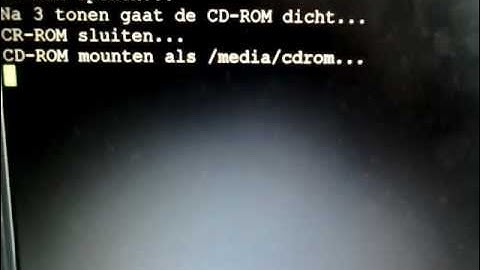 My CD open, close and mount-script