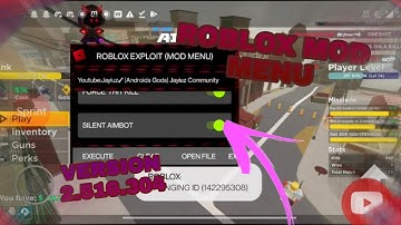 🔥ROBLOX EXPLOIT MOD MENU||V2.516||MOD MENU BY JAYIUZ 😈