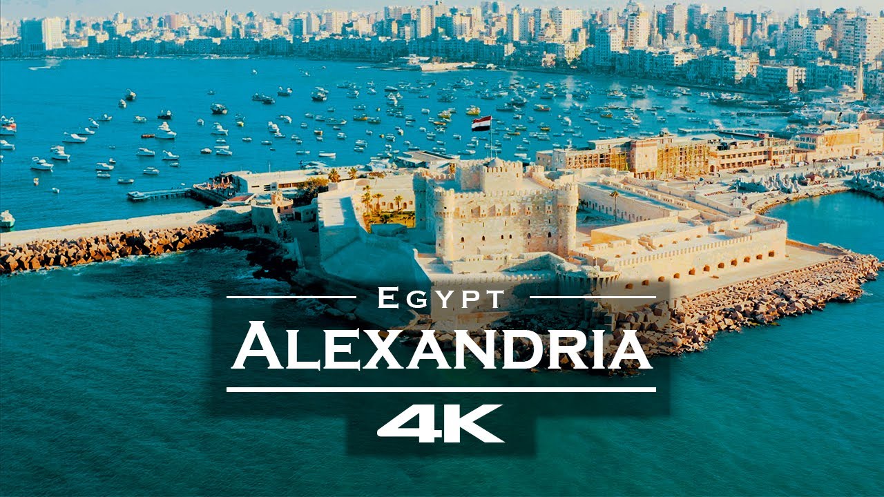 Alexandria , Egypt 🇪🇬- by drone [4K]