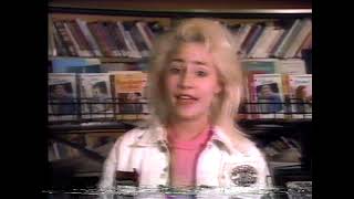 Reading PSA with Amanda Stepto (1991)