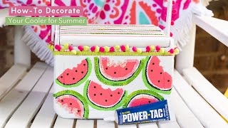 Decorate Your Cooler for Summer | Beacon Adhesives